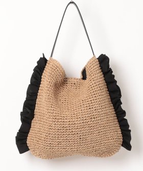 【アンビリオン/UNBILLION】のカシュカシュ cachecache / サイドフリルワンンハンドルトート カゴバッグ 人気、トレンドファッション・服の通販 founy(ファニー) ファッション Fashion レディースファッション Fashion for Women バッグ Bags 春 Spring カラフル Colorful Design シンプル Simple, Minimal 財布 Wallet, Purse ハンド Hand, Handmade フリル Frill, Ruffle ペーパー Paper, Kraft Paper ミックス Mix, Mixed Style モチーフ Motif, Design Theme S/S・春夏 SS, Spring/Summer, Warm Season 再入荷 Restock / Back in Stock 夏 Summer |ID:prp329100004869336