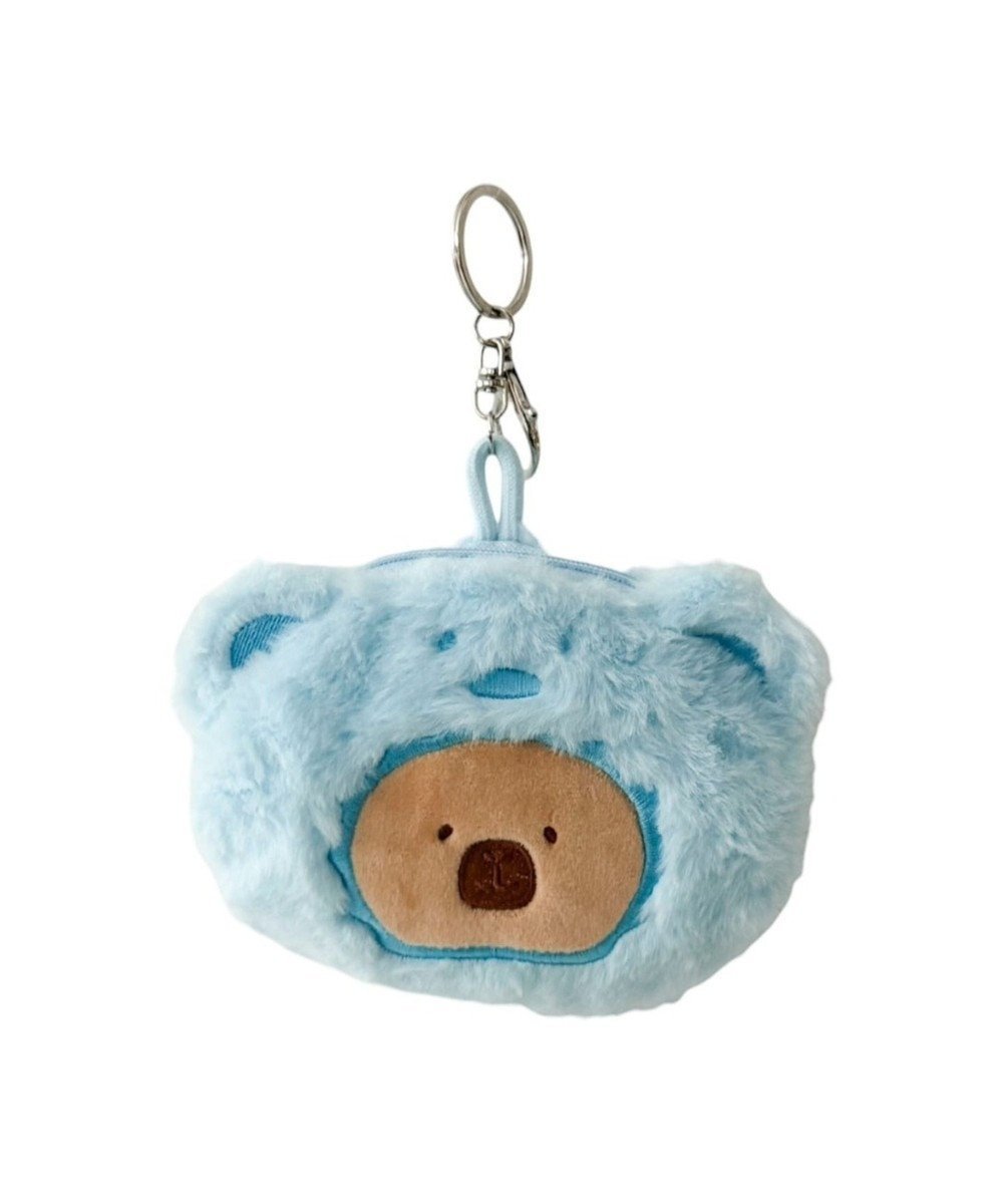 【ウィゴー/WEGO】のあにまるキャップぬいぐるみポーチ インテリア・キッズ・メンズ・レディースファッション・服の通販 founy(ファニー) 　ファッション　Fashion　レディースファッション　Fashion for Women　ミニ財布・二つ折り財布　Wallets & Card Cases　ポーチ&ミニバッグ　Pouches & Mini Bags　おすすめ　Recommended / Our Picks　アクセサリー　Fashion Accessories　キャップ　Cap, Baseball Cap　キーホルダー　Keychain, Key Holder　ギフト プレゼント　Gift / Present　コンパクト　Compact, Small Size　スマホ　Smartphone, Mobile Device　ポーチ　Pouch, Small Case　リュック　Backpack, Rucksack　財布　Wallet, Purse　ブルー|ID: prp329100004869344 ipo3291000000036288674