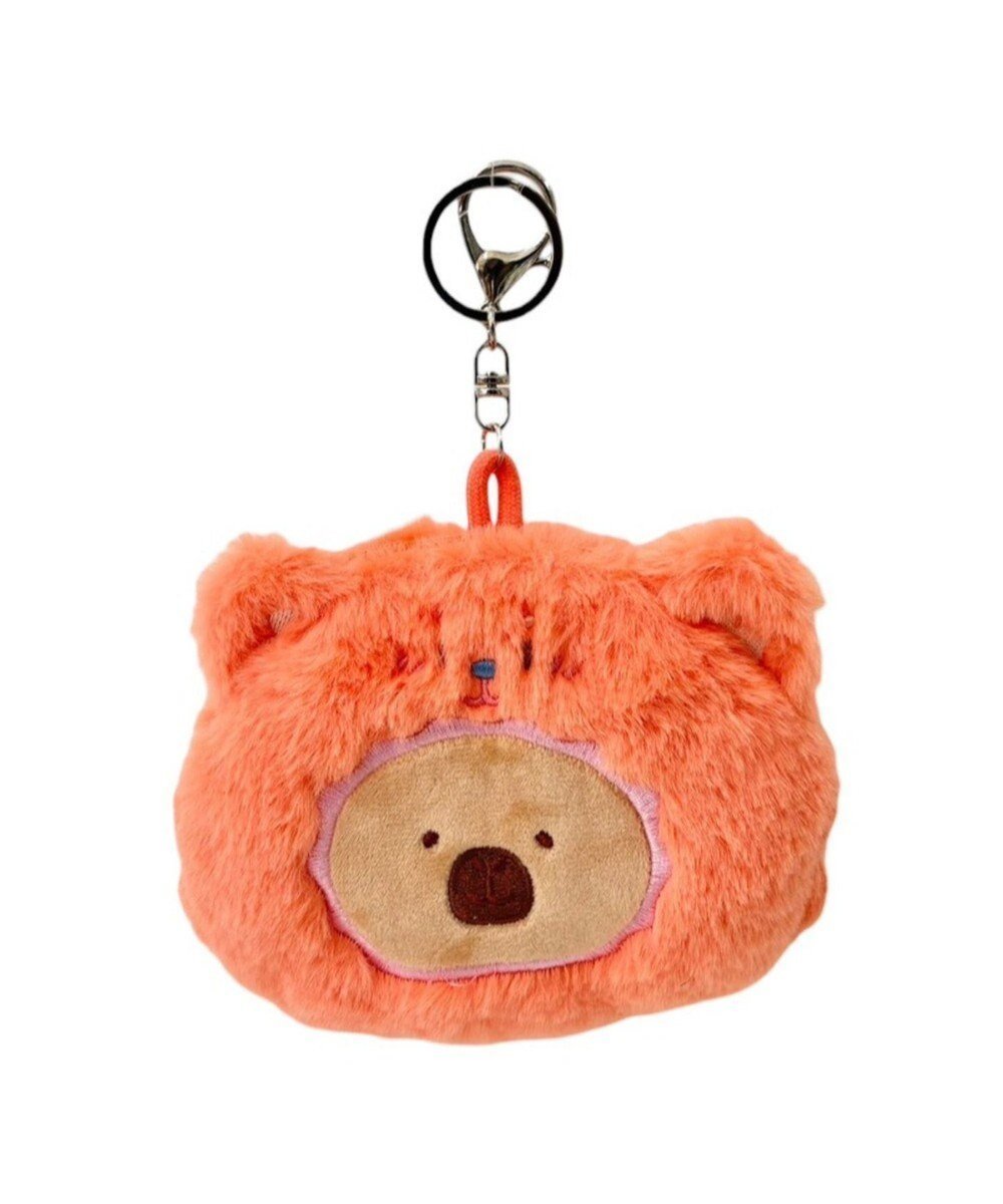 【ウィゴー/WEGO】のあにまるキャップぬいぐるみポーチ インテリア・キッズ・メンズ・レディースファッション・服の通販 founy(ファニー) 　ファッション　Fashion　レディースファッション　Fashion for Women　ミニ財布・二つ折り財布　Wallets & Card Cases　ポーチ&ミニバッグ　Pouches & Mini Bags　おすすめ　Recommended / Our Picks　アクセサリー　Fashion Accessories　キャップ　Cap, Baseball Cap　キーホルダー　Keychain, Key Holder　ギフト プレゼント　Gift / Present　コンパクト　Compact, Small Size　スマホ　Smartphone, Mobile Device　ポーチ　Pouch, Small Case　リュック　Backpack, Rucksack　財布　Wallet, Purse　レッド|ID: prp329100004869344 ipo3291000000036288676