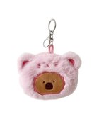 【ウィゴー/WEGO】のあにまるキャップぬいぐるみポーチ ピンク|ID: prp329100004869344 ipo3291000000036288678