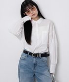 【ウィゴー/WEGO】のボリュームBIGシャツ ホワイト|ID: prp329100004869346 ipo3291000000036288705
