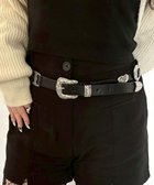 【ウィゴー/WEGO】のLハートコンチョデザインベルト ブラック|ID: prp329100004869347 ipo3291000000036288718