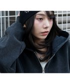 【ウィゴー/WEGO】のロゴ刺繍スタッズビーニー ブラック|ID: prp329100004869361 ipo3291000000036288848