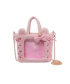 【ウィゴー/WEGO】の【痛バ&推し活グッズ】耳付きレースアップミニぬいショルダー 人気、トレンドファッション・服の通販 founy(ファニー) ファッション Fashion レディースファッション Fashion for Women ショルダー Shoulder, Shoulder Strap スマホ Smartphone, Mobile Device チェーン Chain, Chain Strap ポケット Pocket, Pocket Detail モコモコ Fuzzy, Fluffy thumbnail ライトピンク|ID: prp329100004869364 ipo3291000000036288873