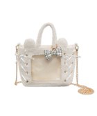 【ウィゴー/WEGO】の【痛バ&推し活グッズ】耳付きレースアップミニぬいショルダー 人気、トレンドファッション・服の通販 founy(ファニー) ファッション Fashion レディースファッション Fashion for Women ショルダー Shoulder, Shoulder Strap スマホ Smartphone, Mobile Device チェーン Chain, Chain Strap ポケット Pocket, Pocket Detail モコモコ Fuzzy, Fluffy thumbnail ホワイト|ID: prp329100004869364 ipo3291000000036288874