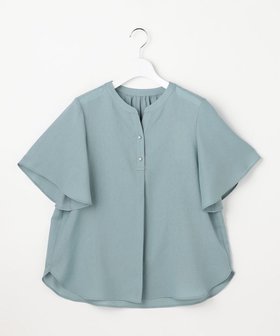 【エニィ スィス/any SiS】 スムージーポリエステル スキッパー ブラウス人気、トレンドファッション・服の通販 founy(ファニー) ファッション Fashion レディースファッション Fashion for Women トップス・カットソー Cut & Sew Tops シャツ・ブラウス・オフィスカジュアル Elegant Blouses & Button-Ups 春 Spring ギャザー Gathered, Ruffled シンプル Simple, Minimal スキッパー Skipper, Open Collar スリット Slit, Slit Detail タイトスカート Pencil Skirt, Tight Skirt パール Pearl, Pearl Accent フレア Flare, Flared リラックス Relax, Relaxed Fit S/S・春夏 SS, Spring/Summer, Warm Season おすすめ Recommended / Our Picks 夏 Summer エレガント 上品 Elegant 新作・新入荷 New Arrivals / New In |ID:prp329100004869366