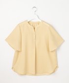 【エニィ スィス/any SiS】のスムージーポリエステル スキッパー ブラウス イエローストライプ|ID: prp329100004869366 ipo3291000000036288896