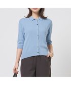 【ジェイ プレス/J.PRESS】のLINEN COTTON ポロ ニット 人気、トレンドファッション・服の通販 founy(ファニー) ファッション Fashion レディースファッション Fashion for Women トップス・カットソー Cut & Sew Tops ニット Knit Tops & Sweaters 春 Spring カーディガン Cardigan, Knitwear クラシカル Classical, Vintage-Inspired セーター Sweater, Knitwear リラックス Relax, Relaxed Fit S/S・春夏 SS, Spring/Summer, Warm Season 夏 Summer thumbnail サックスブルー系|ID: prp329100004869367 ipo3291000000036288905