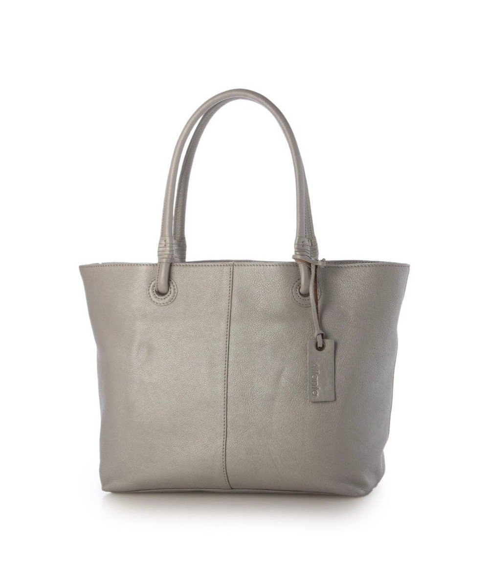 【アンビリオン/UNBILLION】のアトランタ ATLANTA / 牛革ハトメあおりトートL インテリア・キッズ・メンズ・レディースファッション・服の通販 founy(ファニー) 　ファッション　Fashion　レディースファッション　Fashion for Women　バッグ　Bags　おすすめ　Recommended / Our Picks　ポケット　Pocket, Pocket Detail　ビジネス 仕事 通勤　Business / Work / Commuting　シルバーグレー|ID: prp329100004869368 ipo3291000000036288922