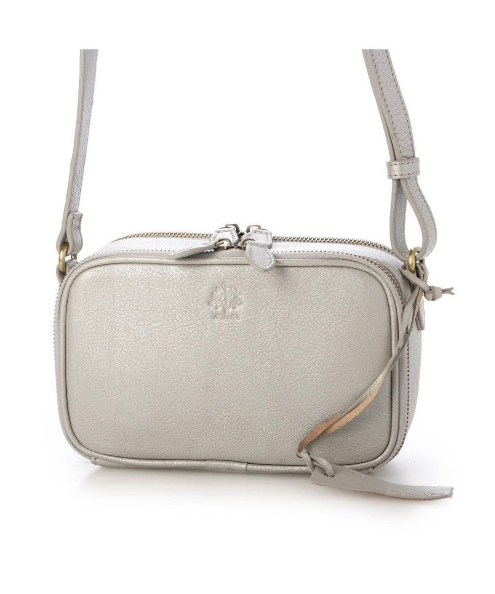 【アンビリオン/UNBILLION】のアトランタ ATLANTA / 牛革BOX型ウォレットショルダー インテリア・キッズ・メンズ・レディースファッション・服の通販 founy(ファニー) 　ファッション　Fashion　レディースファッション　Fashion for Women　ショルダー　Shoulder, Shoulder Strap　シンプル　Simple, Minimal　ポケット　Pocket, Pocket Detail　旅行　Travel　財布　Wallet, Purse　シルバーグレー|ID: prp329100004869377 ipo3291000000036289024