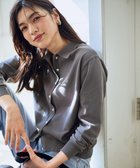 【エニー/ANY】のコットンブレンドポロカーデ スレート|ID: prp329100004869378 ipo3291000000036300314