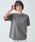 【エニー/ANY】のアソートロゴラウンドヘムTシャツ ステッチロゴ|ID: prp329100004869383 ipo3291000000036289102