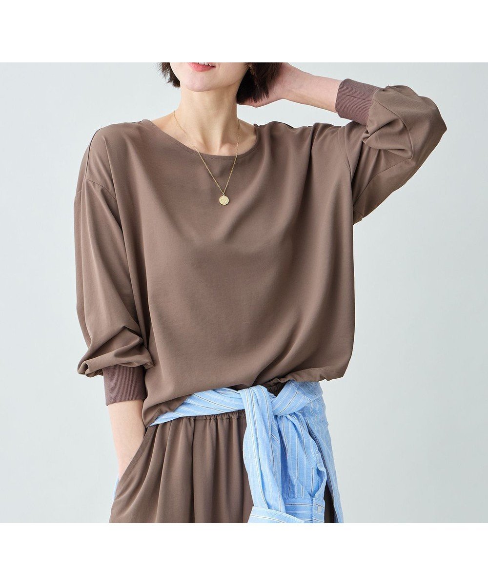 【エニー/ANY】の涼やかDRYブラウス 人気、トレンドファッション・服の通販 founy(ファニー) 　ファッション　Fashion　レディースファッション　Fashion for Women　トップス・カットソー　Cut & Sew Tops　シャツ・ブラウス・オフィスカジュアル　Elegant Blouses & Button-Ups　春　Spring　洗える　Machine Washable　ギャザー　Gathered, Ruffled　吸水　Absorbent, Quick-Dry　ジャケット　Jacket, Outerwear　スピンドル　Spindle, Drawcord　セットアップ　Set-Up, Coordinated Outfit　センター　Center, Center Line　デニム　Denim, Jeans Material　S/S・春夏　SS, Spring/Summer, Warm Season　おすすめ　Recommended / Our Picks　夏　Summer　 other-1|ID: prp329100004869385 ipo3291000000036289124