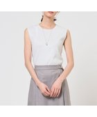 【ジェイ プレス/J.PRESS】のFINE COTTON SLEEVELESS タンクトップ 人気、トレンドファッション・服の通販 founy(ファニー) ファッション Fashion レディースファッション Fashion for Women トップス・カットソー Cut & Sew Tops インド Indian Textile インナー Innerwear カーディガン Cardigan, Knitwear クール Cool, Chic シルバー Silver, Metallic Silver ジャケット Jacket, Outerwear タンク Tank Top, Sleeveless Top リラックス Relax, Relaxed Fit レーシー Lacy, Lace-Like A/W・秋冬 Autumn/Winter S/S・春夏 SS, Spring/Summer, Warm Season 夏 Summer エレガント 上品 Elegant thumbnail シルバー系|ID: prp329100004869401 ipo3291000000036289252