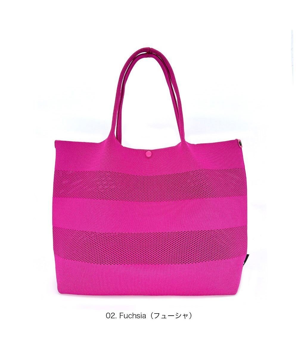 【ルートート/ROOTOTE】の3577【ルートート】LT.ミディアム.ルフル.ミクスト-A インテリア・キッズ・メンズ・レディースファッション・服の通販 founy(ファニー) 　ファッション　Fashion　レディースファッション　Fashion for Women　バッグ　Bags　カメラ　Camera Accessories　ドット　Polka Dot, Dot Pattern　ハンカチ　Handkerchief, Hanky　パターン　Pattern, Design Print　ボーダー　Border, Stripe　ポケット　Pocket, Pocket Detail　メッシュ　Mesh, Net Fabric　新作・新入荷　New Arrivals / New In　ビジネス 仕事 通勤　Business / Work / Commuting　02:フューシャ|ID: prp329100004869404 ipo3291000000036289289