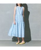 【グレース コンチネンタル/GRACE CONTINENTAL】のキカドットジャガードドレス 人気、トレンドファッション・服の通販 founy(ファニー) ファッション Fashion レディースファッション Fashion for Women ワンピース Dresses フォーマル・パーティードレス・結婚式用ドレス Elegant & Casual Dresses カットジャガード Cut Jacquard ドレス Dress, One-Piece ヴィンテージ Vintage Style 夏 Summer 春 Spring S/S・春夏 SS, Spring/Summer, Warm Season thumbnail ブルー|ID: prp329100004869405 ipo3291000000036289296