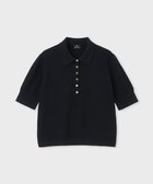【ポール スミス/Paul Smith】のラッキーチャームボタン ニットポロシャツ ブラック|ID: prp329100004869421 ipo3291000000036289412