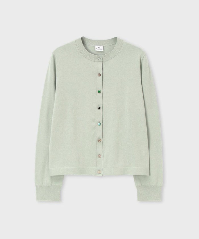 【ポール スミス/Paul Smith】のラッキーチャームボタン カーディガン インテリア・キッズ・メンズ・レディースファッション・服の通販 founy(ファニー) https://founy.com/ ファッション Fashion レディースファッション Fashion for Women トップス・カットソー Cut & Sew Tops カーディガン・羽織り Layered Style Cardigans アクセサリー Fashion Accessories インナー Innerwear カーディガン Cardigan, Knitwear ジュエリー Jewelry, Accessories フォルム Silhouette, Form フロント Front, Front Design ベーシック Basic, Essential ボックス Boxy, Box Shape エレガント 上品 Elegant 夏 Summer S/S・春夏 SS, Spring/Summer, Warm Season A/W・秋冬 Autumn/Winter |ID: prp329100004869422 ipo3291000000036380770