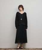【グレース コンチネンタル/GRACE CONTINENTAL】のラメフェザーニットトップ 人気、トレンドファッション・服の通販 founy(ファニー) ファッション Fashion レディースファッション Fashion for Women トップス・カットソー Cut & Sew Tops ニット Knit Tops & Sweaters スパンコール Sequins, Sequin Embellishment セットアップ Set-Up, Coordinated Outfit セーター Sweater, Knitwear 定番 Standard, Basic Item バランス Balance, Style Balance フェザー Feather, Feather Detail 冬 Winter / This Winter A/W・秋冬 Autumn/Winter おすすめ Recommended / Our Picks thumbnail ブラック|ID: prp329100004869425 ipo3291000000036289452