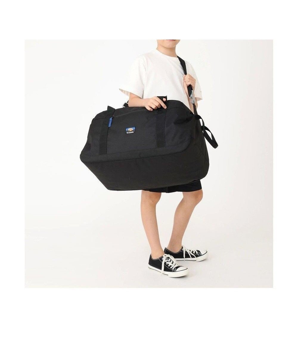 【コロンビア/Columbia / KIDS】のColumbia/ プライスストリームユース45Lダッフル /コロンビア インテリア・キッズ・メンズ・レディースファッション・服の通販 founy(ファニー) 　ファッション　Fashion　キッズファッション　Fashion for Kids　ショルダー　Shoulder, Shoulder Strap　ボストンバッグ　Boston Bag, Retro Bag　ポケット　Pocket, Pocket Detail　メッシュ　Mesh, Net Fabric　Black|ID: prp329100004869590 ipo3291000000036293149