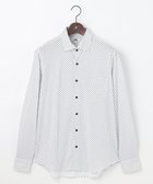 【ジョセフ アブード/JOSEPH ABBOUD / MEN】の【綿100%・ストレッチ・イージーケア】コンフォートジャージー プリント シャツ サックスブルー系5|ID: prp329100004869599 ipo3291000000036293179