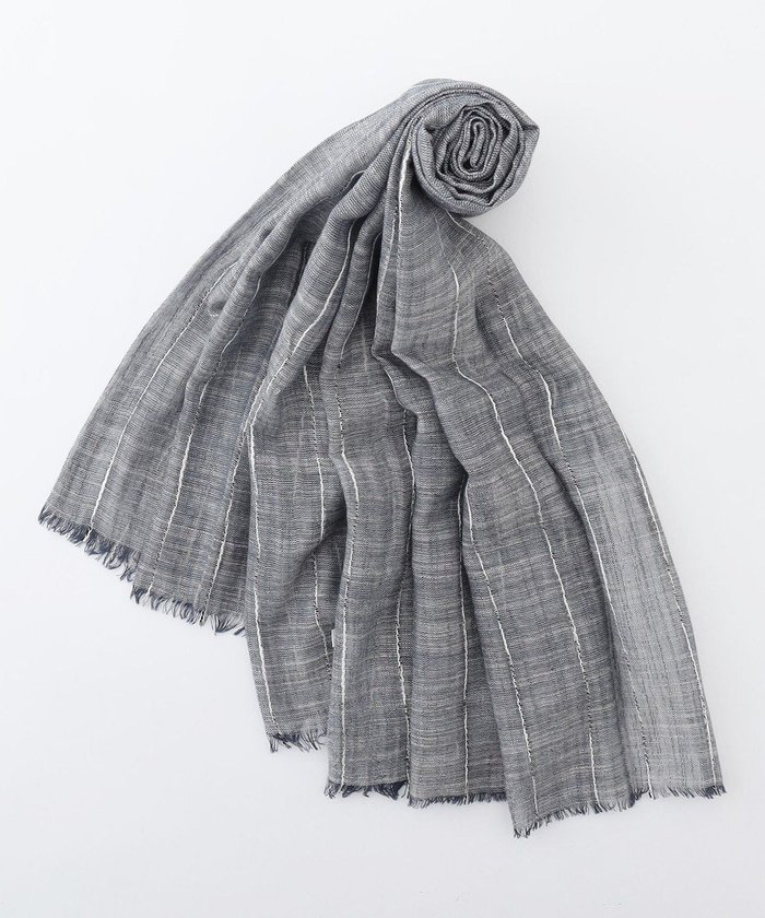 【ジョセフ アブード/JOSEPH ABBOUD / MEN】の【ドイツ/bugatti×V.FRAAS】スラブストライプ ストール インテリア・キッズ・メンズ・レディースファッション・服の通販 founy(ファニー) https://founy.com/ ファッション Fashion メンズファッション Fashion for Men 春 Spring コラボ Collaboration, Collab 吸水 Absorbent, Quick-Dry 軽量 Lightweight, Ultra Light サマー Summer, Summer Style ショール Shawl, Wrap シンプル Simple, Minimal ジャケット Jacket, Outerwear ストライプ Stripe, Striped Pattern ストール Stole, Wrap マフラー Scarf, Muffler リネン Linen, Linen Fabric S/S・春夏 SS, Spring/Summer, Warm Season おすすめ Recommended / Our Picks 夏 Summer エレガント 上品 Elegant |ID: prp329100004869612 ipo3291000000036293249