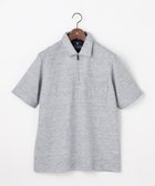 【ジョセフ アブード/JOSEPH ABBOUD / MEN】の【フランス産リネン×日本の技術・清涼感】ノルマンディリネントップジャージ ジップ ポロシャツ ブルー系|ID: prp329100004869613 ipo3291000000036293253