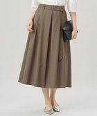 【自由区/JIYU-KU】の【洗える】ストレッチライトツイル スカート カーキ|ID: prp329100004869635 ipo3291000000036293375