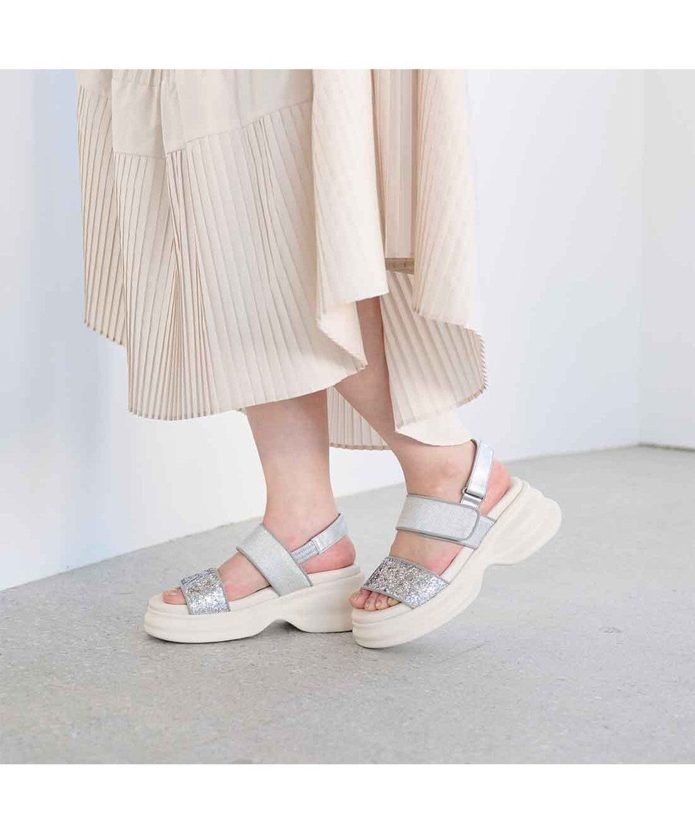 【モード エ ジャコモ/MODE ET JACOMO】のMODE ET JACOMO ボリュームソールグリッターサンダル 人気、トレンドファッション・服の通販 founy(ファニー) ファッション Fashion レディースファッション Fashion for Women 春 Spring クール Cool, Chic グリッター Glitter, Sparkle サンダル Sandals, Summer Shoes シューズ Shoes, Footwear S/S・春夏 SS, Spring/Summer, Warm Season 夏 Summer other-1|ID: prp329100004869643 ipo3291000000036293415