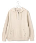 【ジェイプレスヨークストリート/J.PRESS YORK STREET】の【UNISEX】プルオーバーパーカー / ハーフジップ アイボリー系|ID: prp329100004869653 ipo3291000000036293479