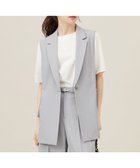 【エニィ スィス/any SiS】の【UVカット・接触冷感・吸水速乾】スマートビューティストレッチ ジレ 人気、トレンドファッション・服の通販 founy(ファニー) ファッション Fashion レディースファッション Fashion for Women アウター Coat / Outerwear Collection レディースジャケット・軽アウター Jackets ウォッシャブル Machine Washable 春 Spring 吸水 Absorbent, Quick-Dry ショート Short, Short Length ジャケット Jacket, Outerwear ストレッチ Stretch, Stretchy Fabric セットアップ Set-Up, Coordinated Outfit トレンド Trend, Trending Now フィット Fit, Slim Fit フェミニン Feminine, Girly フレア Flare, Flared ペプラム Peplum, Flared Hem ボトム Bottoms, Lower Wear ポケット Pocket, Pocket Detail ミックス Mix, Mixed Style ロング Long, Long-Length ワイド Wide, Wide Fit S/S・春夏 SS, Spring/Summer, Warm Season おすすめ Recommended / Our Picks 夏 Summer エレガント 上品 Elegant 新作・新入荷 New Arrivals / New In thumbnail ブルーグレー|ID: prp329100004869663 ipo3291000000036293556