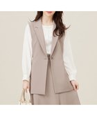 【エニィ スィス/any SiS】の【UVカット・接触冷感・吸水速乾】スマートビューティストレッチ ジレ 人気、トレンドファッション・服の通販 founy(ファニー) ファッション Fashion レディースファッション Fashion for Women アウター Coat / Outerwear Collection レディースジャケット・軽アウター Jackets ウォッシャブル Machine Washable 春 Spring 吸水 Absorbent, Quick-Dry ショート Short, Short Length ジャケット Jacket, Outerwear ストレッチ Stretch, Stretchy Fabric セットアップ Set-Up, Coordinated Outfit トレンド Trend, Trending Now フィット Fit, Slim Fit フェミニン Feminine, Girly フレア Flare, Flared ペプラム Peplum, Flared Hem ボトム Bottoms, Lower Wear ポケット Pocket, Pocket Detail ミックス Mix, Mixed Style ロング Long, Long-Length ワイド Wide, Wide Fit S/S・春夏 SS, Spring/Summer, Warm Season おすすめ Recommended / Our Picks 夏 Summer エレガント 上品 Elegant 新作・新入荷 New Arrivals / New In thumbnail グレージュ|ID: prp329100004869663 ipo3291000000036293558