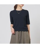 【ジェイ プレス/J.PRESS】のRayon Elite Stretch クルーネック ニット ネイビー系|ID: prp329100004869676 ipo3291000000036293646