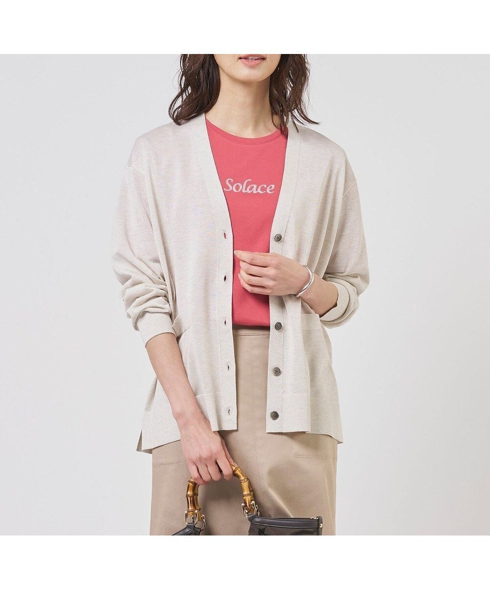 【ジェイ プレス/J.PRESS】のVis/Pe スパーク ニット カーディガン インテリア・キッズ・メンズ・レディースファッション・服の通販 founy(ファニー) 　ファッション　Fashion　レディースファッション　Fashion for Women　トップス・カットソー　Cut & Sew Tops　ニット　Knit Tops & Sweaters　カーディガン・羽織り　Layered Style Cardigans　インナー　Innerwear　春　Spring　カットソー　Cut and Sewn Top　カーディガン　Cardigan, Knitwear　ドレープ　Drape, Draping Fabric　ベーシック　Basic, Essential　S/S・春夏　SS, Spring/Summer, Warm Season　夏　Summer　エレガント 上品　Elegant　ナチュラル系|ID: prp329100004869677 ipo3291000000036293652