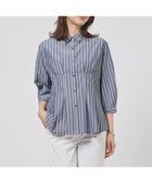 【ジェイ プレス/J.PRESS】のTC ハイカウントストライプ シャツ ブラウス チャコールストライプ系|ID: prp329100004869681 ipo3291000000036293667