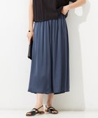 【自由区/JIYU-KU】の【カタログ掲載・セットアップ対応・ウエストゴム・洗える】セミブライトサテンギャザー パンツ インク|ID: prp329100004869845 ipo3291000000036294874