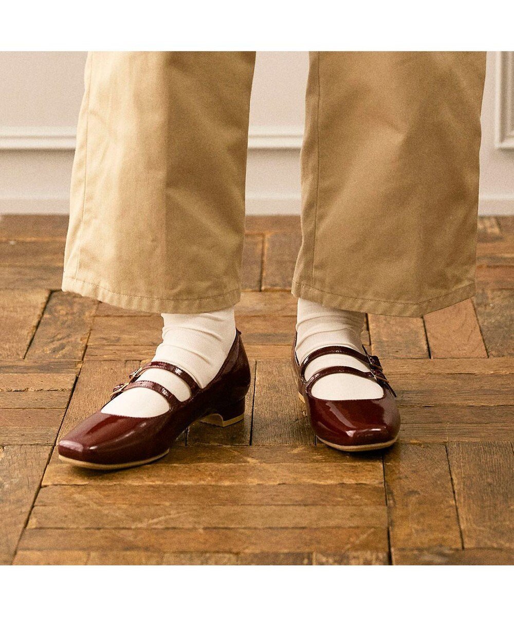 【イング/ing】のing ダブルベルトメリージェーンパンプス 人気、トレンドファッション・服の通販 founy(ファニー) 　ファッション　Fashion　レディースファッション　Fashion for Women　ベルト&ウエストマーク　Belts & Waist Accessories　クラシカル　Classical, Vintage-Inspired　シューズ　Shoes, Footwear　ジャケット　Jacket, Outerwear　ストラップパンプス　Strap Pumps, Strappy Heels　ダブル　Double, Double-Breasted　デニム　Denim, Jeans Material　トレンド　Trend, Trending Now　バランス　Balance, Style Balance　フィット　Fit, Slim Fit　ベーシック　Basic, Essential　ラップ　Wrap, Wrap Design　 other-1|ID: prp329100004869854 ipo3291000000036294920