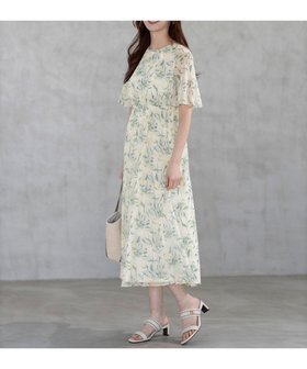 【エニィ スィス/any SiS】 【洗える】シアーパターン ワンピース人気、トレンドファッション・服の通販 founy(ファニー) ファッション Fashion レディースファッション Fashion for Women ワンピース Dresses ウォッシャブル Machine Washable 春 Spring 洗える Machine Washable シアー Sheer, See-Through シフォン Chiffon, Lightweight Fabric シャーリング Shirring, Ruched ジャカード／ジャガード Jacquard, Woven Pattern ストライプ Stripe, Striped Pattern スリーブ Sleeve, Long Sleeve / Short Sleeve ドット Polka Dot, Dot Pattern フレア Flare, Flared 無地 Plain, Solid Color S/S・春夏 SS, Spring/Summer, Warm Season 夏 Summer 新作・新入荷 New Arrivals / New In |ID:prp329100004869858