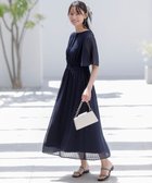 【エニィ スィス/any SiS】の【洗える】シアーパターン ワンピース 人気、トレンドファッション・服の通販 founy(ファニー) ファッション Fashion レディースファッション Fashion for Women ワンピース Dresses ウォッシャブル Machine Washable 春 Spring 洗える Machine Washable シアー Sheer, See-Through シフォン Chiffon, Lightweight Fabric シャーリング Shirring, Ruched ジャカード／ジャガード Jacquard, Woven Pattern ストライプ Stripe, Striped Pattern スリーブ Sleeve, Long Sleeve / Short Sleeve ドット Polka Dot, Dot Pattern フレア Flare, Flared 無地 Plain, Solid Color S/S・春夏 SS, Spring/Summer, Warm Season 夏 Summer 新作・新入荷 New Arrivals / New In thumbnail ネイビー|ID: prp329100004869858 ipo3291000000036294952
