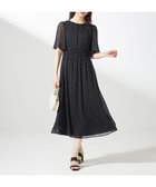 【エニィ スィス/any SiS】の【洗える】シアーパターン ワンピース 人気、トレンドファッション・服の通販 founy(ファニー) ファッション Fashion レディースファッション Fashion for Women ワンピース Dresses ウォッシャブル Machine Washable 春 Spring 洗える Machine Washable シアー Sheer, See-Through シフォン Chiffon, Lightweight Fabric シャーリング Shirring, Ruched ジャカード／ジャガード Jacquard, Woven Pattern ストライプ Stripe, Striped Pattern スリーブ Sleeve, Long Sleeve / Short Sleeve ドット Polka Dot, Dot Pattern フレア Flare, Flared 無地 Plain, Solid Color S/S・春夏 SS, Spring/Summer, Warm Season 夏 Summer 新作・新入荷 New Arrivals / New In thumbnail ブラックドット|ID: prp329100004869858 ipo3291000000036294953