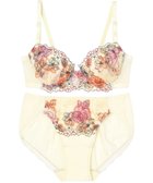 【ウィング/Wing】のWEB限定 ブラ&ショーツセット 快適なつけごこち はきこみ丈あさめ ウイング/ワコール CB3712 クリーム|ID: prp329100004869867 ipo3291000000036294996