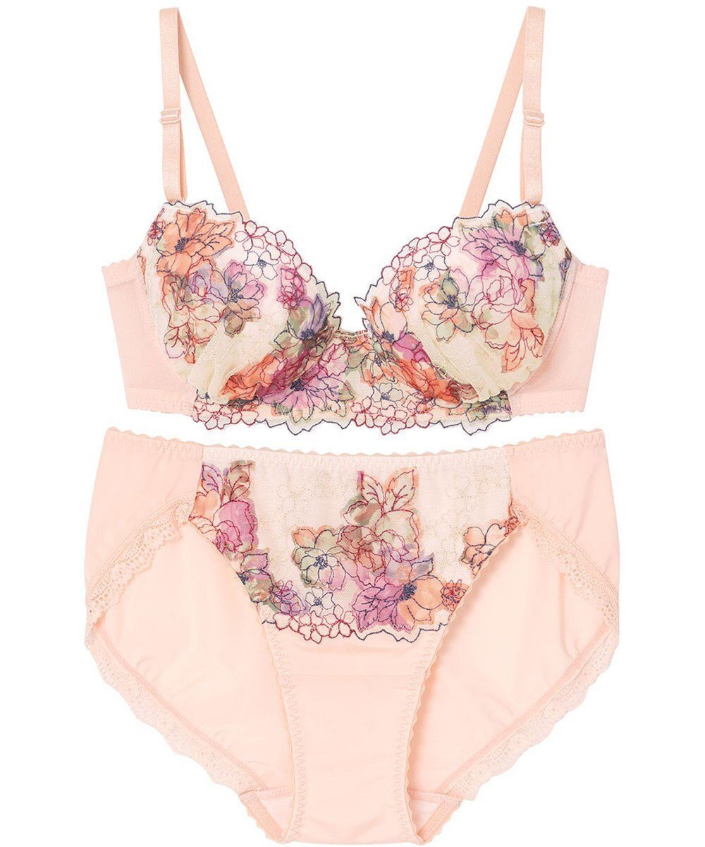 【ウィング/Wing】のWEB限定 ブラ&ショーツセット 快適なつけごこち はきこみ丈あさめ ウイング/ワコール CB3712 インテリア・キッズ・メンズ・レディースファッション・服の通販 founy(ファニー) 　ファッション　Fashion　レディースファッション　Fashion for Women　アンダー　Underwear Essentials　ショーツ　Shorts, Short Pants　フィット　Fit, Slim Fit　ブラジャー　Bra, Lingerie　レース　Lace, Lace Fabric　オレンジ|ID: prp329100004869867 ipo3291000000036294997