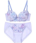 【ウィング/Wing】のWEB限定 ブラ&ショーツセット 快適なつけごこち はきこみ丈あさめ ウイング/ワコール CB3712 パープル|ID: prp329100004869867 ipo3291000000036294998