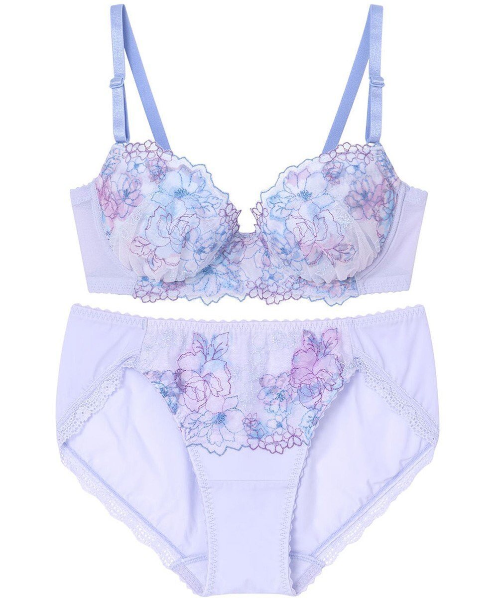 【ウィング/Wing】のWEB限定 ブラ&ショーツセット 快適なつけごこち はきこみ丈あさめ ウイング/ワコール CB3712 インテリア・キッズ・メンズ・レディースファッション・服の通販 founy(ファニー) 　ファッション　Fashion　レディースファッション　Fashion for Women　アンダー　Underwear Essentials　ショーツ　Shorts, Short Pants　フィット　Fit, Slim Fit　ブラジャー　Bra, Lingerie　レース　Lace, Lace Fabric　パープル|ID: prp329100004869867 ipo3291000000036294998