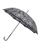 【ムーンバット/MOONBAT】の【雨傘】ミラ・ショーン (mila schon) 薔薇 ナイロンサテン 長傘 ブラック|ID: prp329100004869869 ipo3291000000036295010