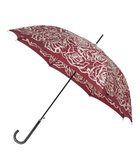 【ムーンバット/MOONBAT】の【雨傘】ミラ・ショーン (mila schon) 薔薇 ナイロンサテン 長傘 ワイン|ID: prp329100004869869 ipo3291000000036295011