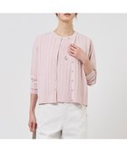 【ジェイ プレス/J.PRESS】のRayon Elite Stretch クルーネック カーディガン ピンク系|ID: prp329100004869871 ipo3291000000036295026