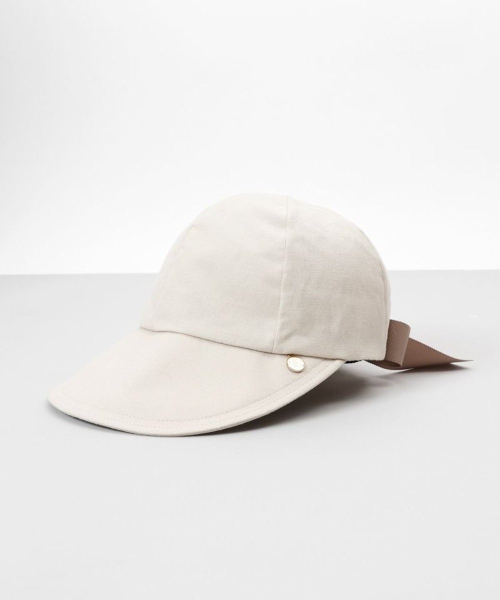 【アウロラ/AURORA】の【 LANVIN en Bleu (ランバン オン ブルー)】リネンキャスケットキャップ インテリア・キッズ・メンズ・レディースファッション・服の通販 founy(ファニー) 　ファッション　Fashion　レディースファッション　Fashion for Women　キャップ&ハット　Hats & Caps　キャップ　Cap, Baseball Cap　シンプル　Simple, Minimal　帽子　Hat, Headwear　抗菌　Antibacterial, Bacteria-Resistant　ライトベージュ|ID: prp329100004869872 ipo3291000000036295029