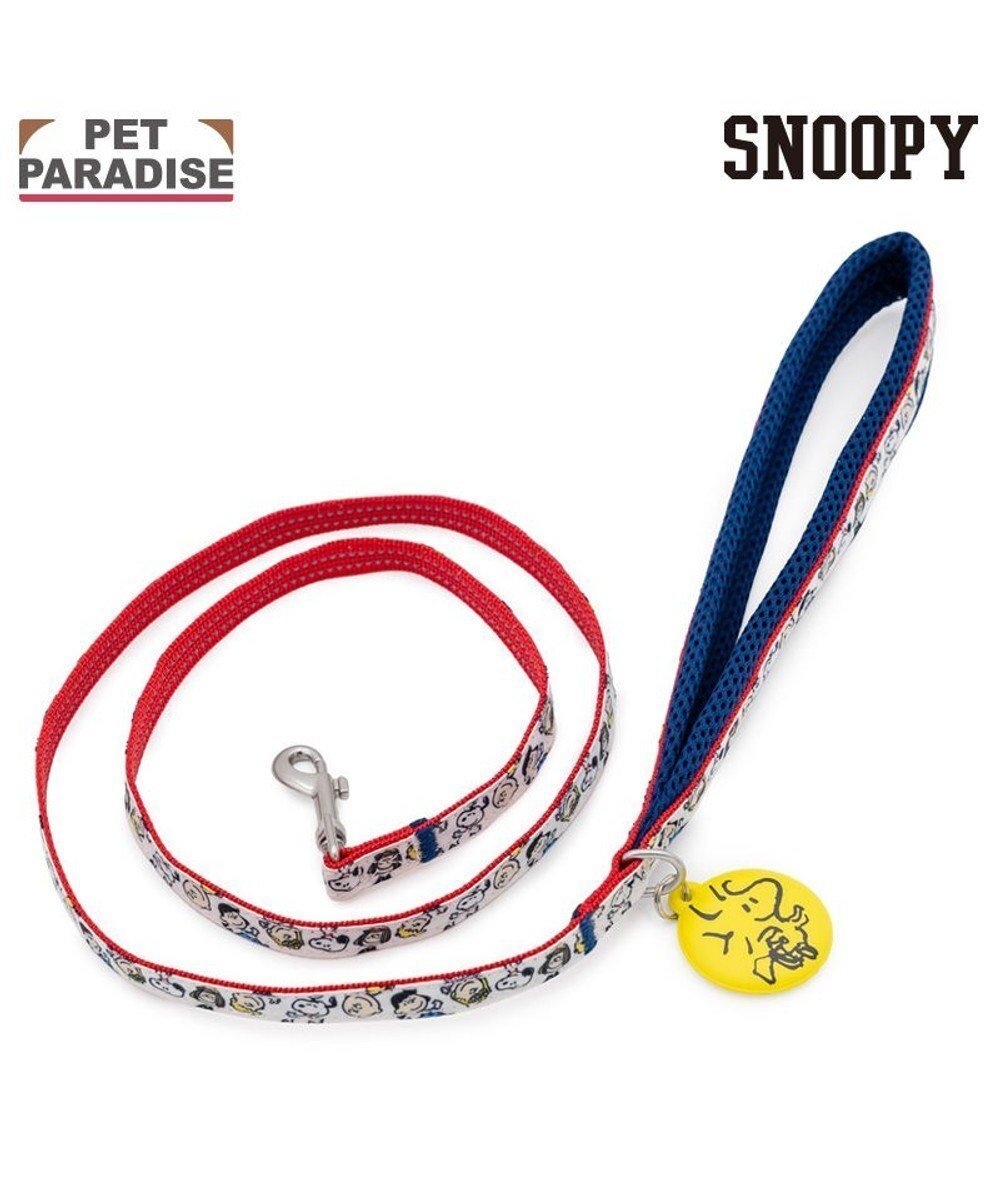 【ペットパラダイス/PET PARADISE / GOODS】のスヌーピー なかよしリード SM インテリア・キッズ・メンズ・レディースファッション・服の通販 founy(ファニー) 　犬　Dog　ホーム・キャンプ・アウトドア・お取り寄せ　Home Living / Home & Lifestyle / Camping Gear / Outdoor Camping　ペットグッズ　Pet Supplies　ホワイト×レッド|ID: prp329100004869882 ipo3291000000036295067