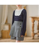 【組曲 / KIDS/KUMIKYOKU】の【110-140㎝】【接触冷感・UVカット】サラリとヨークデザイン トップス 人気、トレンドファッション・服の通販 founy(ファニー) ファッション Fashion キッズファッション Fashion for Kids トップス・カットソー Cut & Sew Tops カットソー Cut and Sewn Top クラシカル Classical, Vintage-Inspired シンプル Simple, Minimal ヨーク Yoke, Yoke Design ラベンダー Lavender リボン Ribbon, Bow エレガント 上品 Elegant A/W・秋冬 Autumn/Winter |ID:prp329100004869883